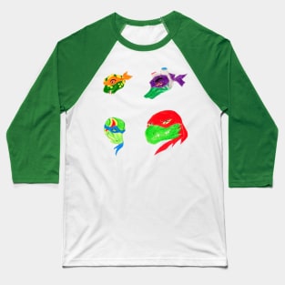 Rise of the TMNT Sticker Pack Baseball T-Shirt